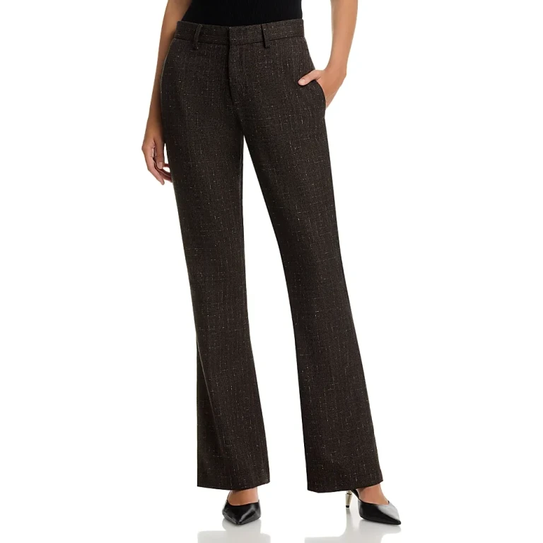 Fabiana Filippi Prince Of Wales Bootcut Pants