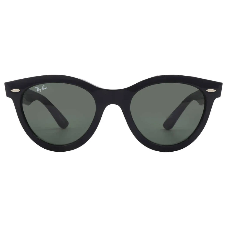 Ray Ban Wayfarer Way Green Round Unisex Sunglasses RB2241 901/31 54