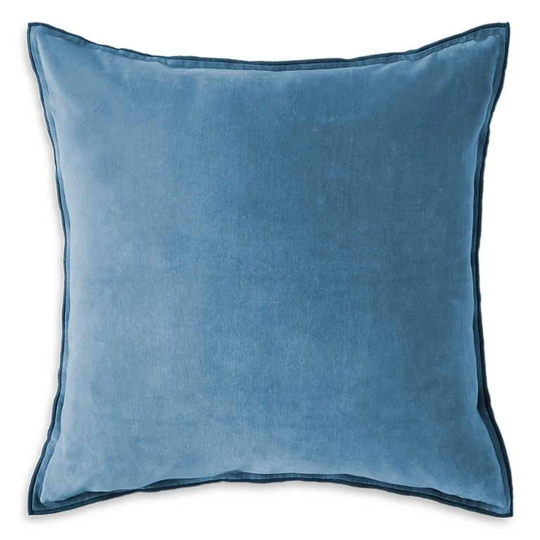 Christy Harewood Reversible Cotton Velvet Euro Sham, Pair