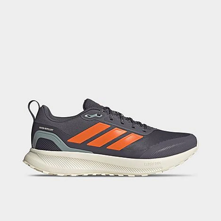 adidas Men's Runfalcon 5 TR Running Shoes in Aurora Onix/Pure Orange/Black Size: 7.5