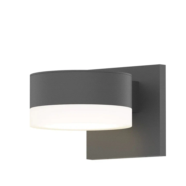 REALS 2.5" LED Wall Sconce in Textured Gray