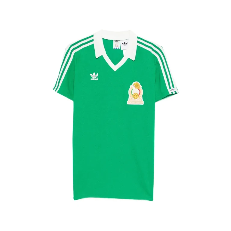 Adidas V-Ausschnitt Streifen-T-Shirt