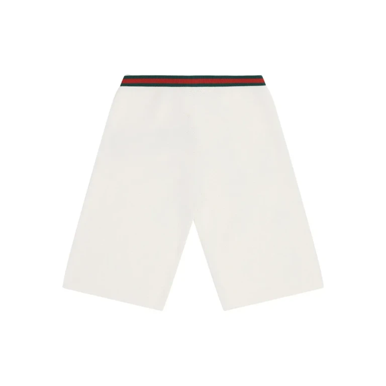 Pantaloncini Gucci con dettaglio Web