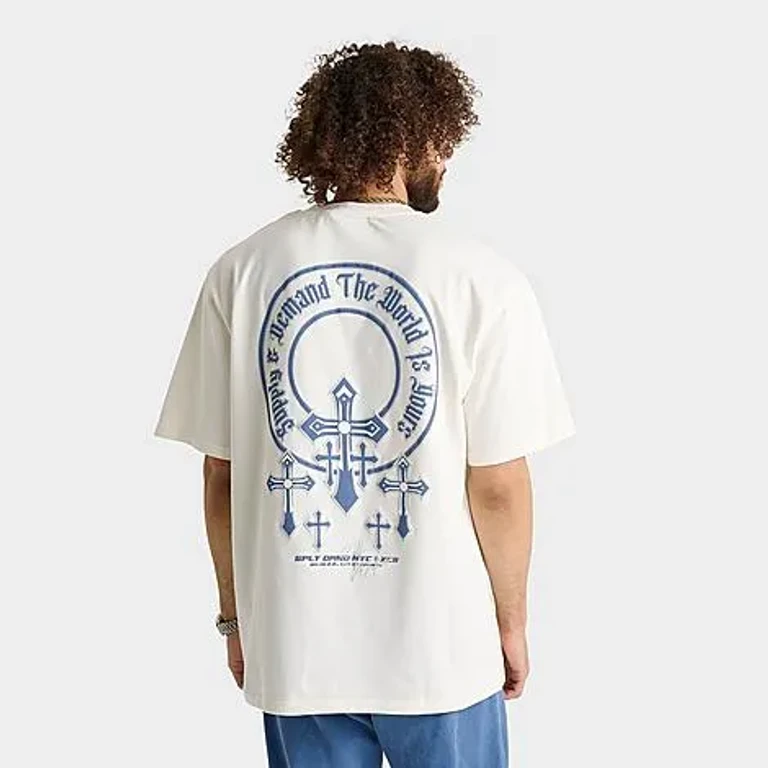 Supply & Demand Men's Orthodox T-Shirt in Vaporous Grey Size: Small