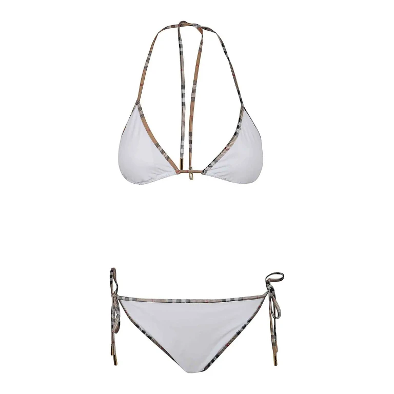 Burberry Maillot De Bain - Blanc