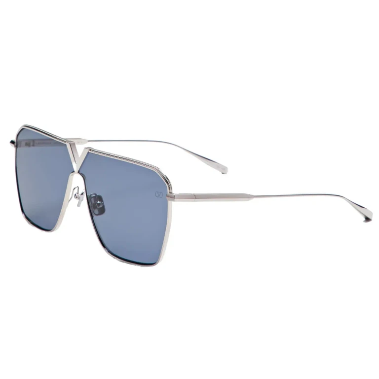 Valentino V - GOLDSHIELD Grey Pilot Unisex Sunglasses VLS-137 A 134