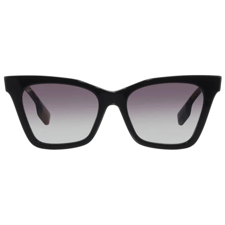 Burberry Elsa Grey Gradient Cat Eye Ladies Sunglasses BE4346 39428G 53