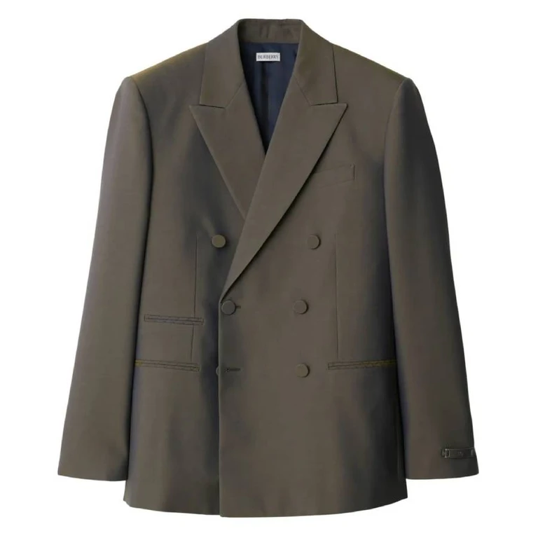 Burberry Double-Breasted Wool Blazer
