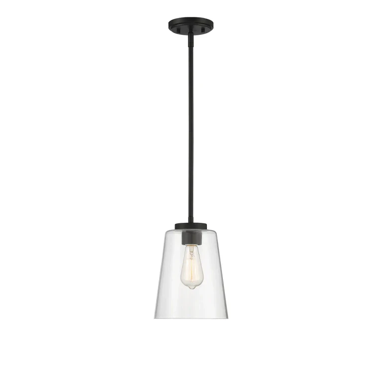 Savoy House Calhoun Mini Pendant in Matte Black - 7-1027-1-89