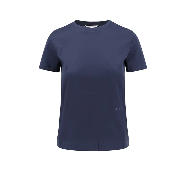 Max Mara T-shirts and Polos Blue Cotone - Women