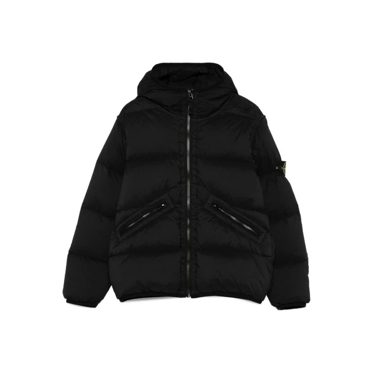 Stone Island Blouson Rembourré - Noir