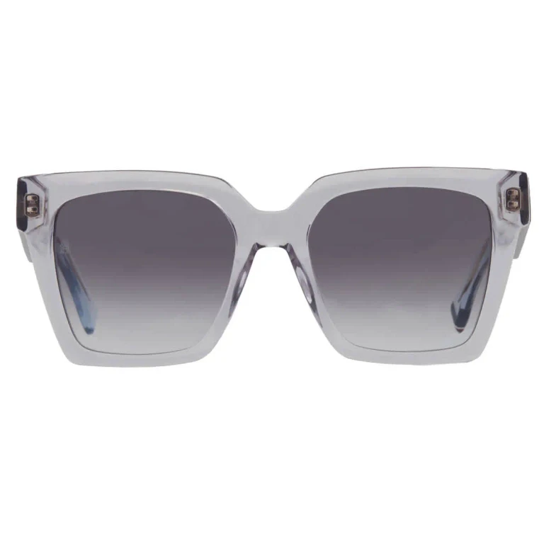 Tommy Hilfiger Grey Azure Square Ladies Sunglasses TH 2100/S 0KB7/GB 53