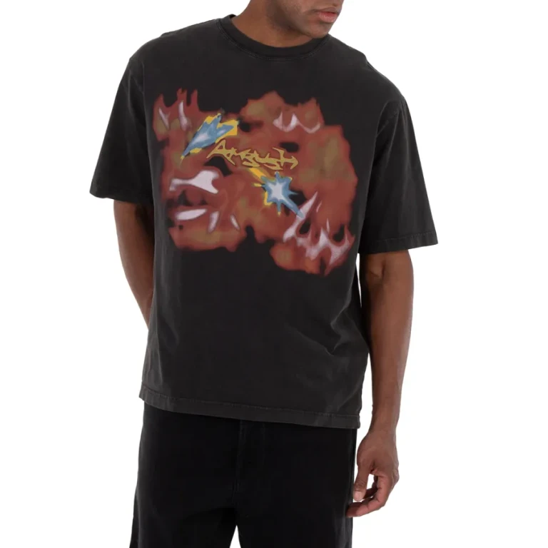 Ambush Abstract-Print Graphic T-Shirt