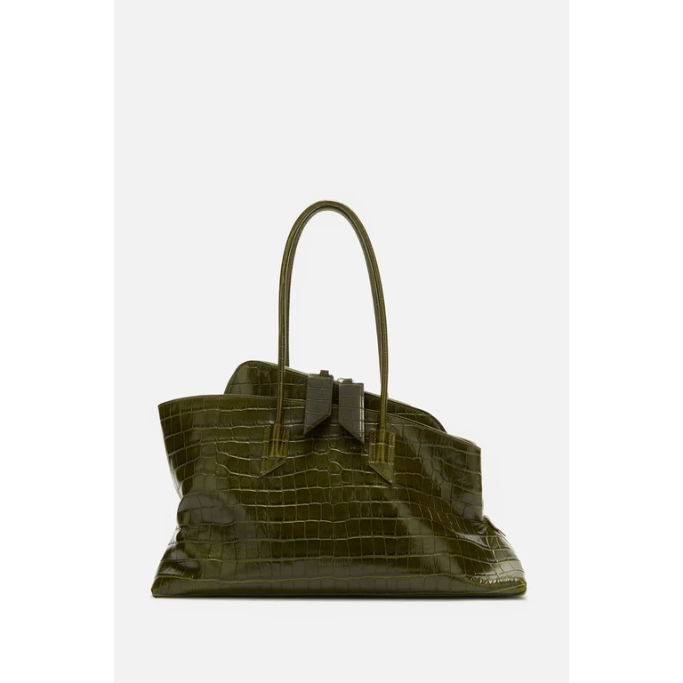 The Attico Sac Porté Épaule - Vert