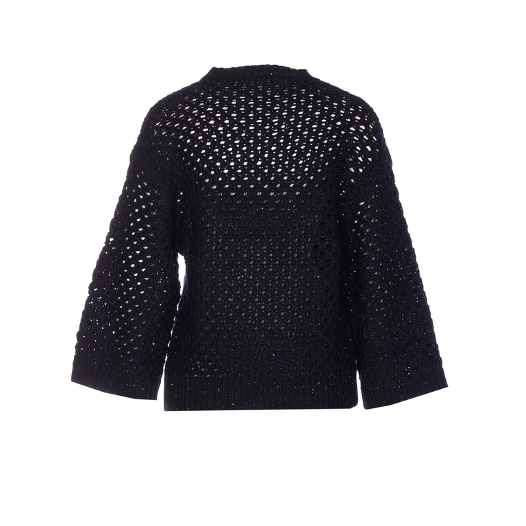 Fabiana Filippi Wool Blend Crewneck Sweater