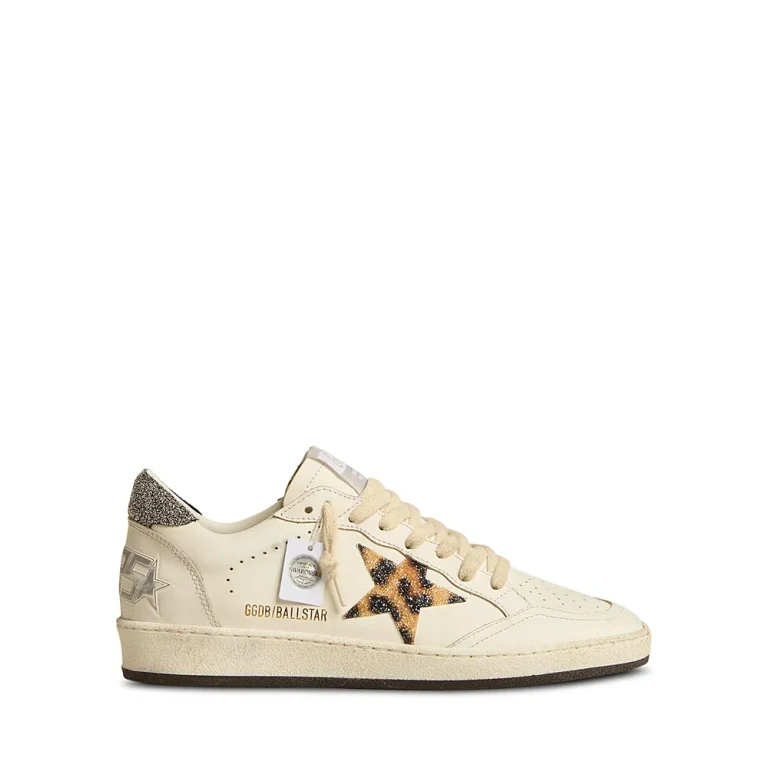 Golden Goose Women's Ball Star Lace Up Low Top Sneakers