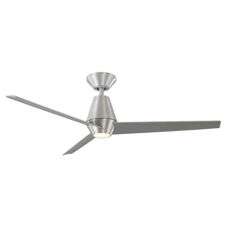 Modern Forms Slim 52" Indoor/Outdoor Ceiling Fan in Brushed Aluminum - FR-W2003-52L-BA
