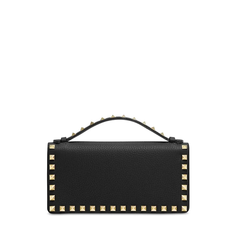 Valentino Garavani Rockstud Wallet With Chain