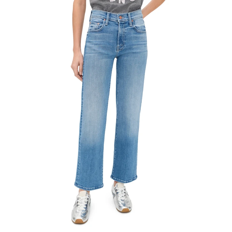 MOTHER The Mid Rise Rambler Zip Ankle Jeans Piece by Piece 25