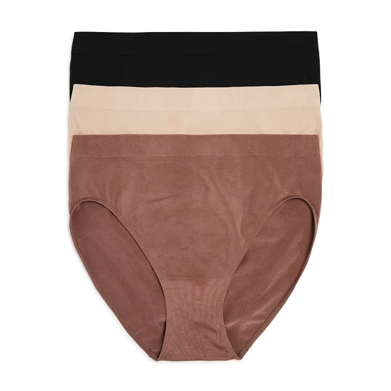 Wacoal B. Smooth Seamless High-Cut Briefs, Set of 3
