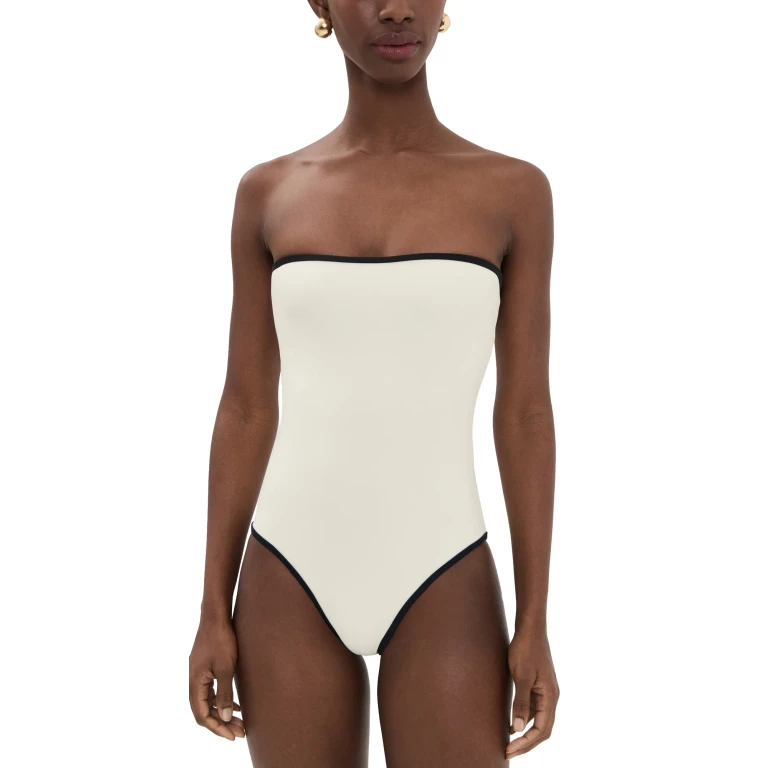 JADE Swim Sienna One Piece Sunrise with Red L