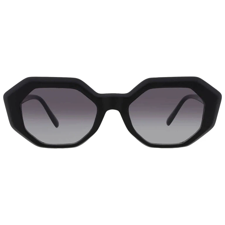 Frye 39419FCO001 Smoke Geometric Ladies Sunglasses 10260402.COM BLKSMK