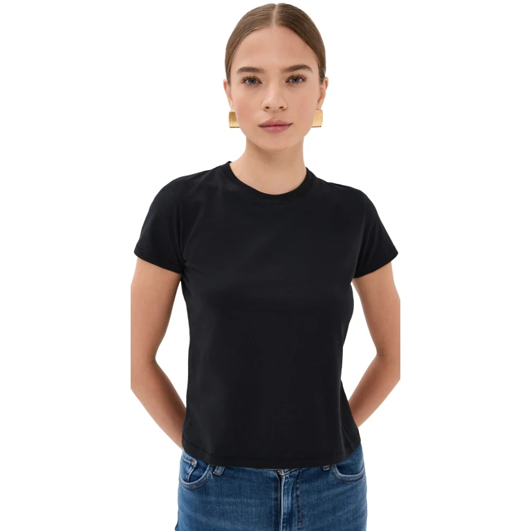 FRAME The Baby Tee White XS