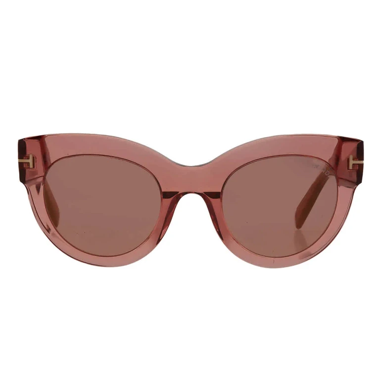 Tom Ford Lucilla Violet Cat Eye Ladies Sunglasses FT1063 72Z 51