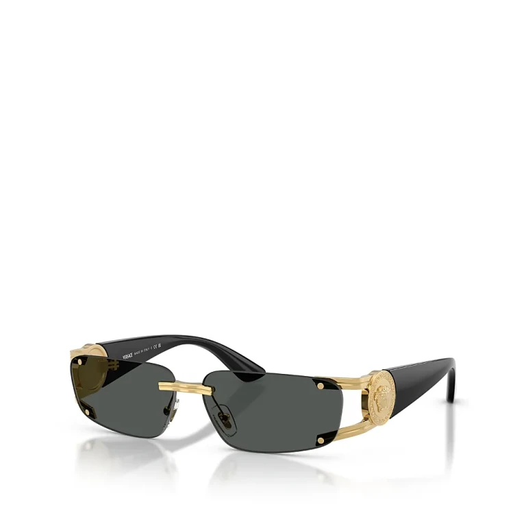 Versace Rectangular Sunglasses, 59mm