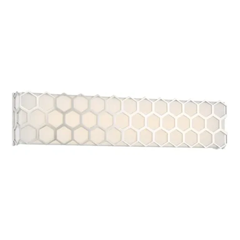 George Kovacs Missing Link Bathroom Vanity Light in Polished Nickel