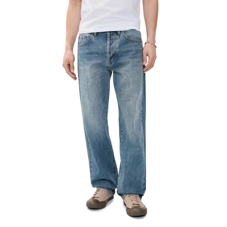 Obey Boxcar Straight Leg Jeans Heavy Vintage Indigo 29