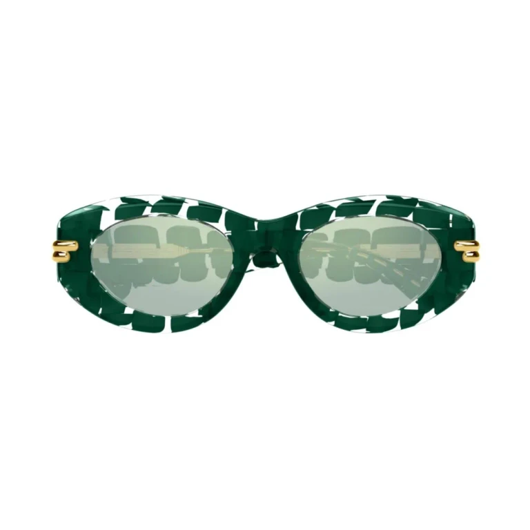Bottega Veneta Eyewear Bv1322s-003green-green-green