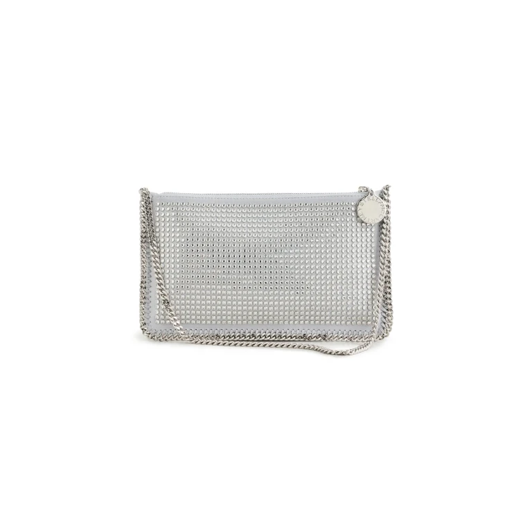 Stella McCartney Falabella Schultertasche mit Kristallverzierung