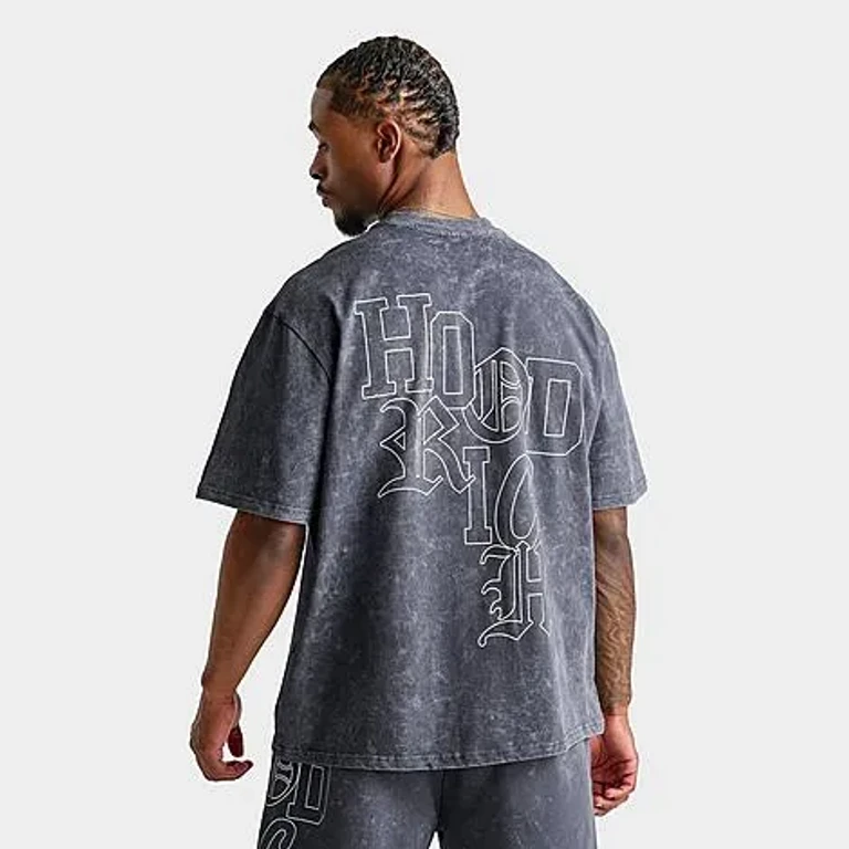 Hoodrich Men's Heritage T-Shirt in Ombre Blue Size: Small
