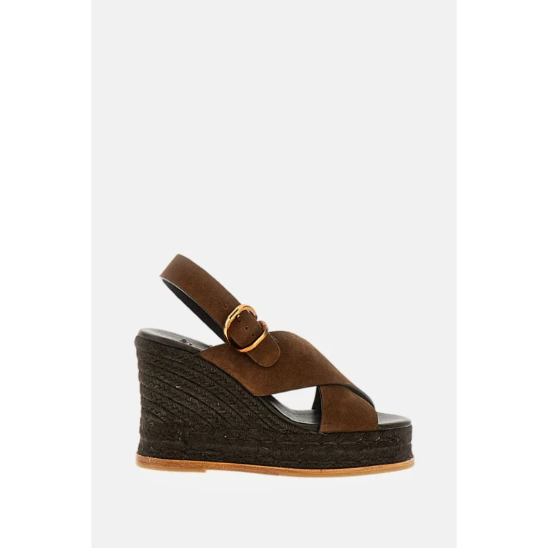 Heeled Sandal Woman color Brown (0261702002)