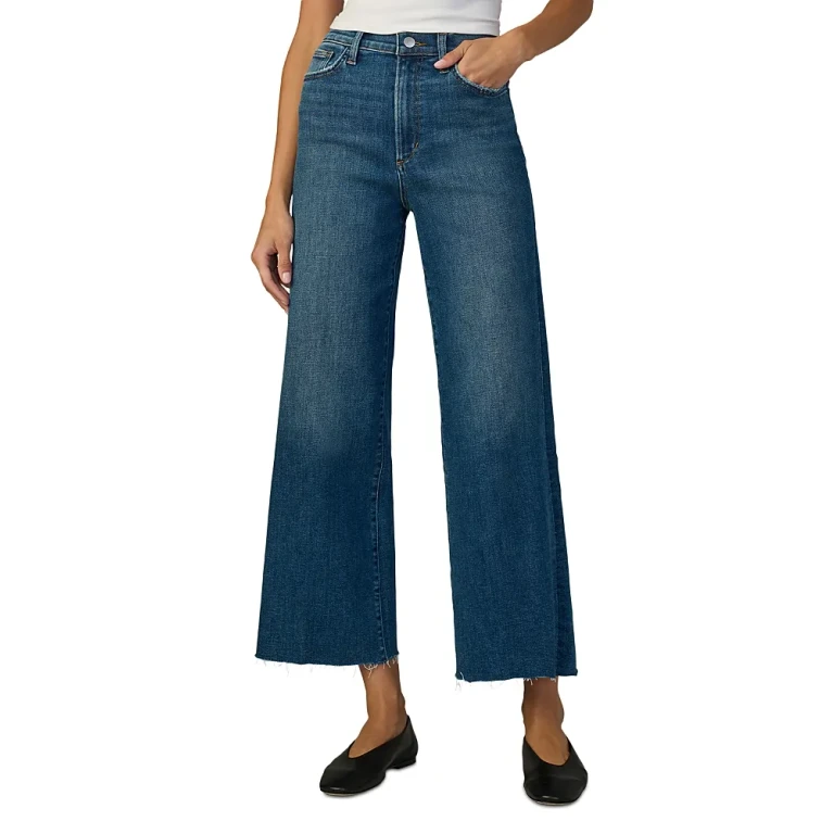 Joe's Jeans The Mia High Rise Wide Leg Ankle Jeans in Candor
