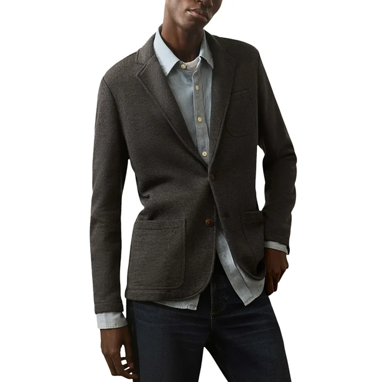 Faherty Inlet Slim Fit Knit Blazer