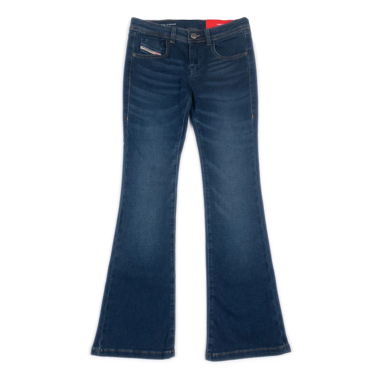 Diesel Kids 5 Pockets Cotton Elastane Jean
