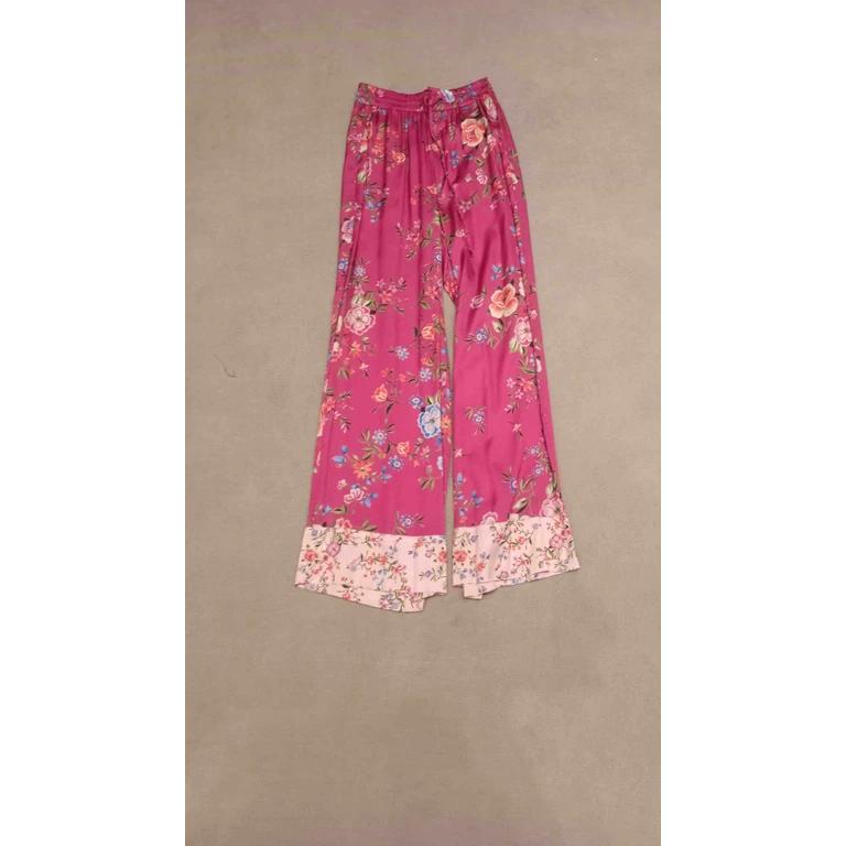 Liujo Pant. Patch C-coulisse - Pink & Purple - Women