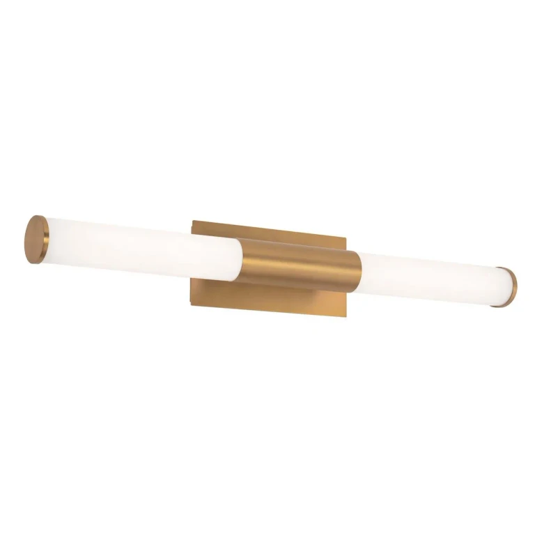 Dax LED Vanity in Satin Brass