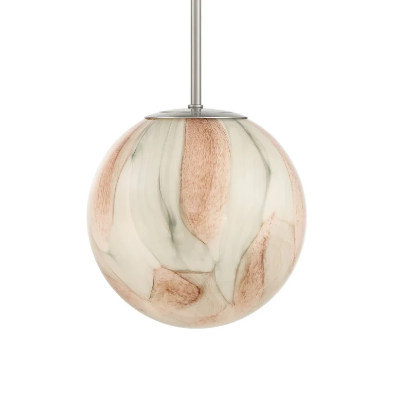 Brushed Nickel Pendant from the Desert Collection