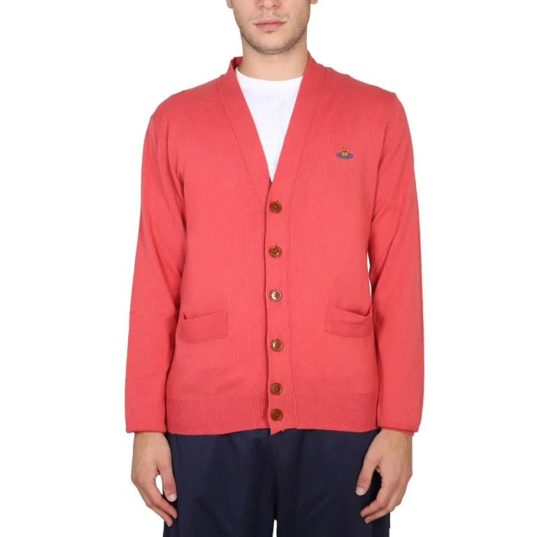 Vivienne Westwood Cardigan With Orb Embroidery