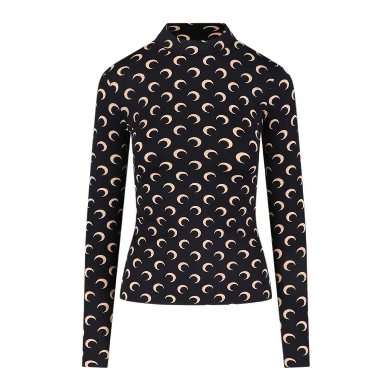 Marine Serre Moon All-over Slim Top
