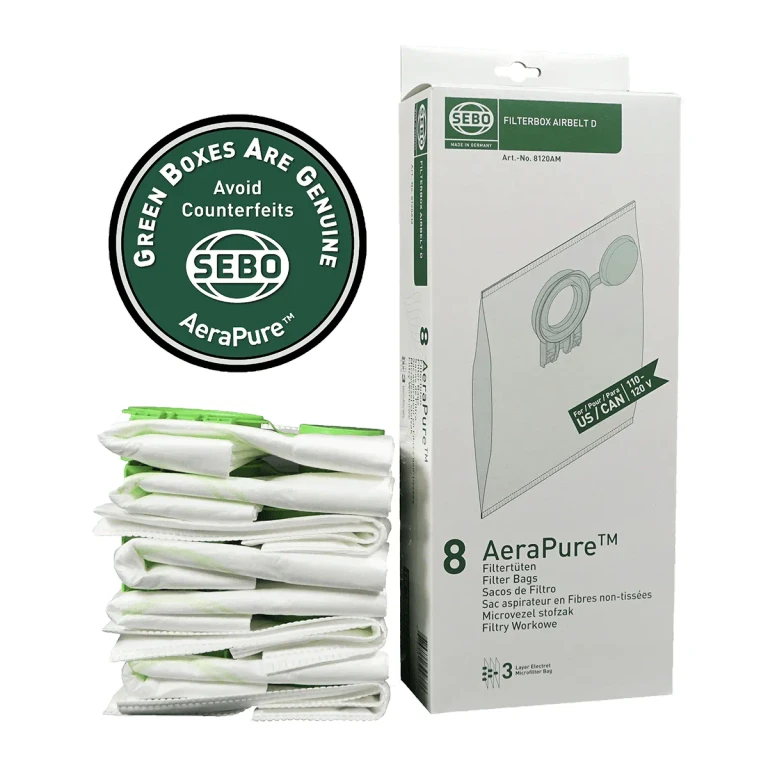 SEBO Filter Bag Box for D Series Vacuums