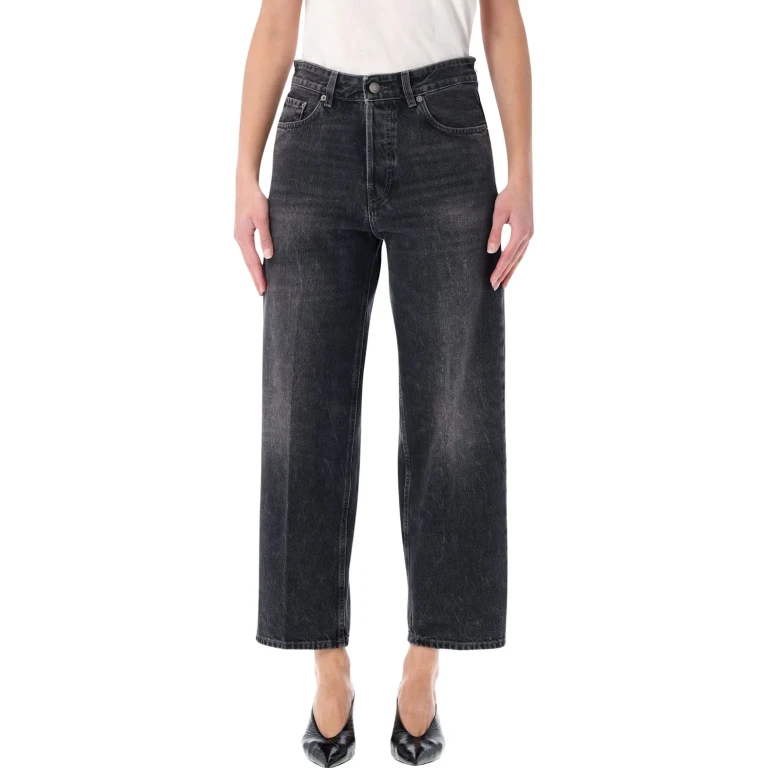 Betty Authentic Black Cropped Jeans