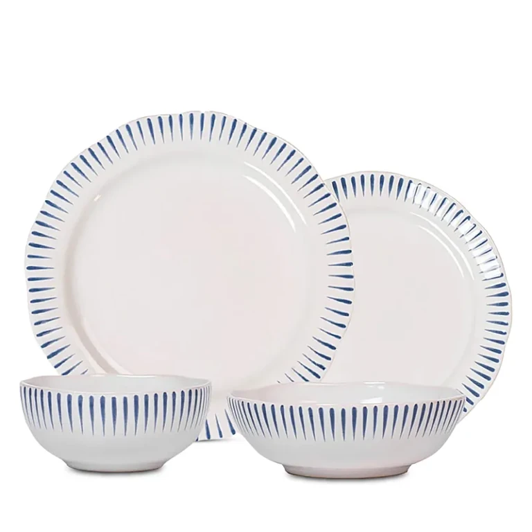 Juliska Sitio Stripe 4 Piece Dinnerware Place Setting