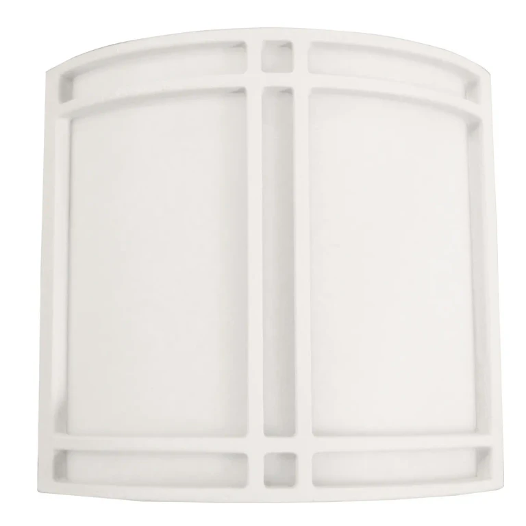 Radio LED Wall Sconce in White