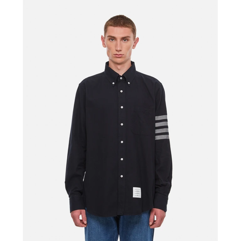 Thom Browne Shirts Clear Blue - Men