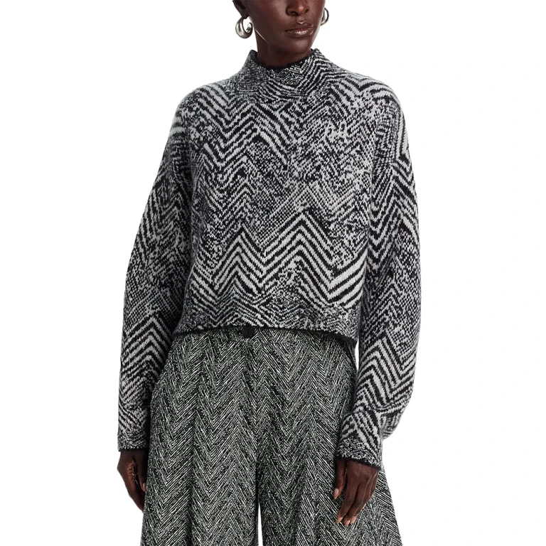 Boss Faclina Mock Neck Sweater