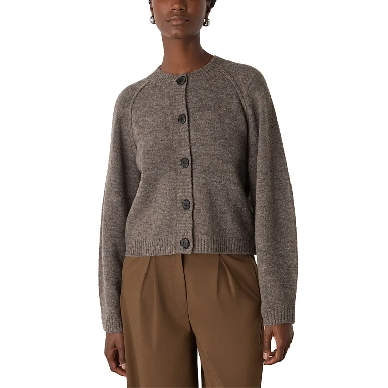 Whistles Round Neck Cardigan